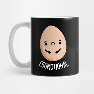 Eggmotional Funny Emotional Egg Pun Mug